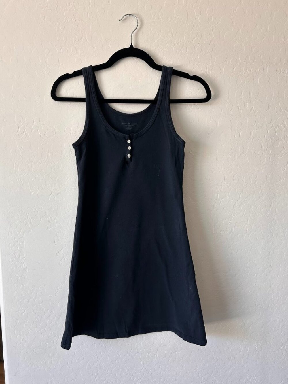 Brandy Melville Black Tank Mini Dress